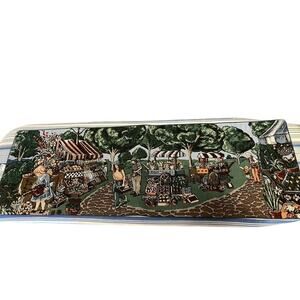 The manual Woodworkers table Runner tapestry Farmers market New Cottage